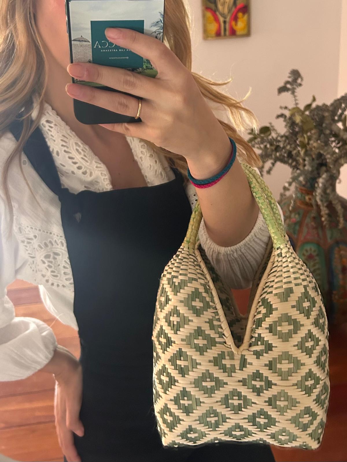 Bolso "Brunita" verde agua