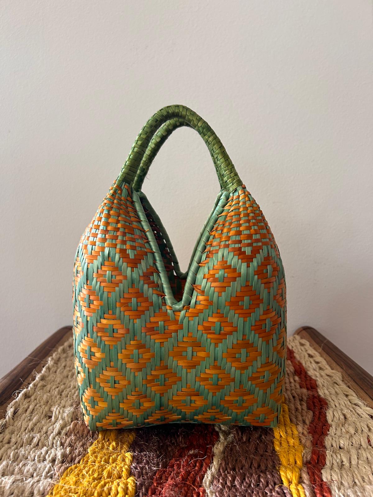 Bolso "Brunita" pistacho