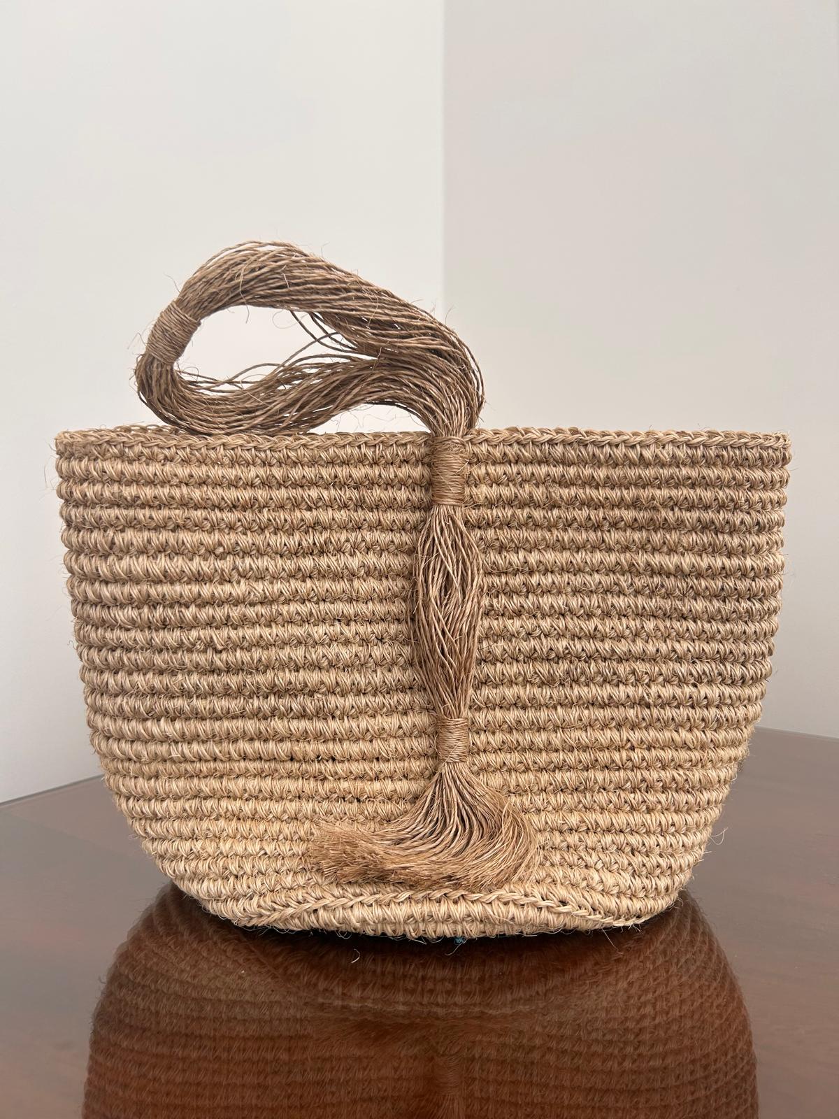 Bolso "Cloe" mediano natural