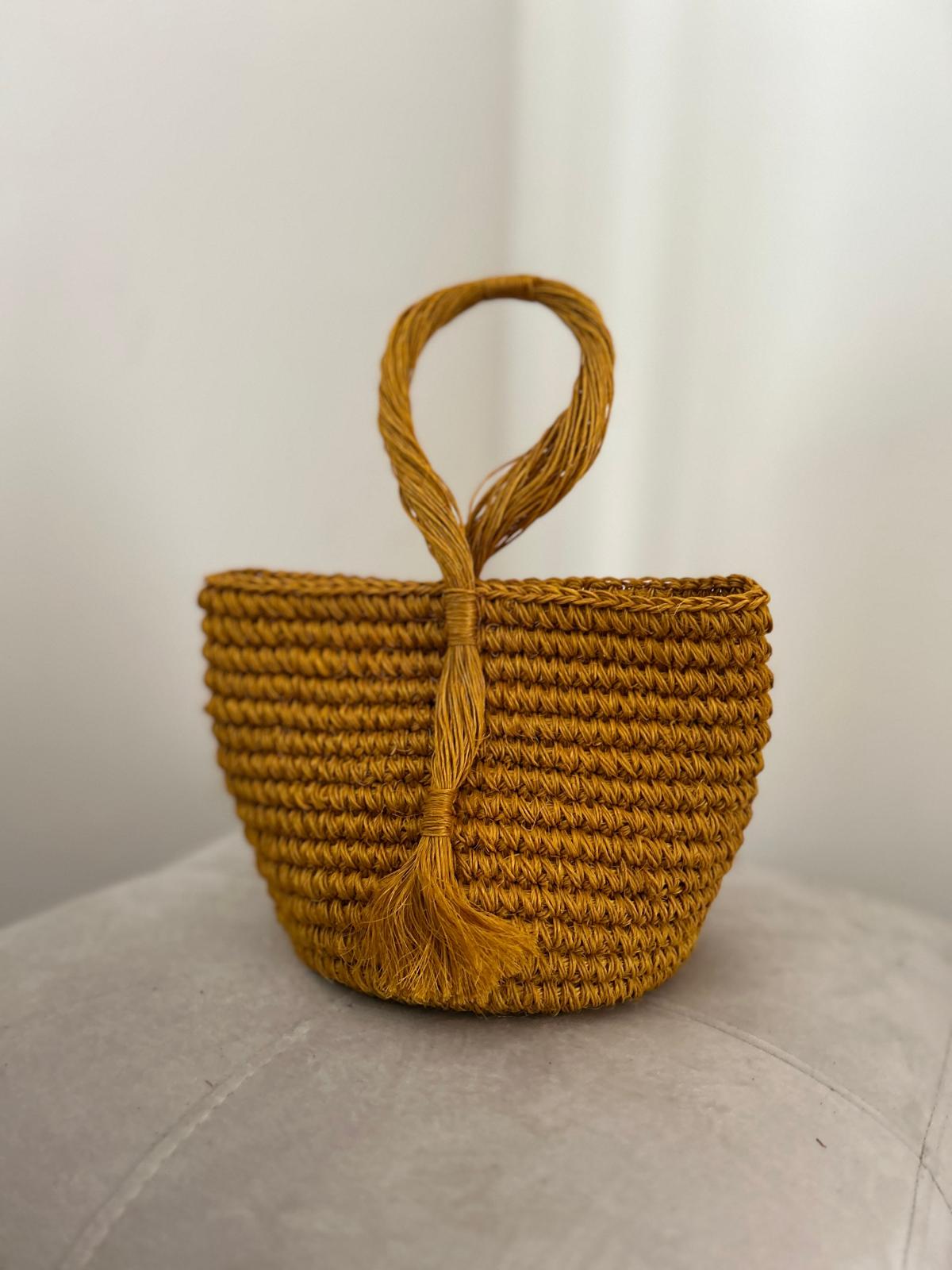 Bolso "Cloe" mostaza