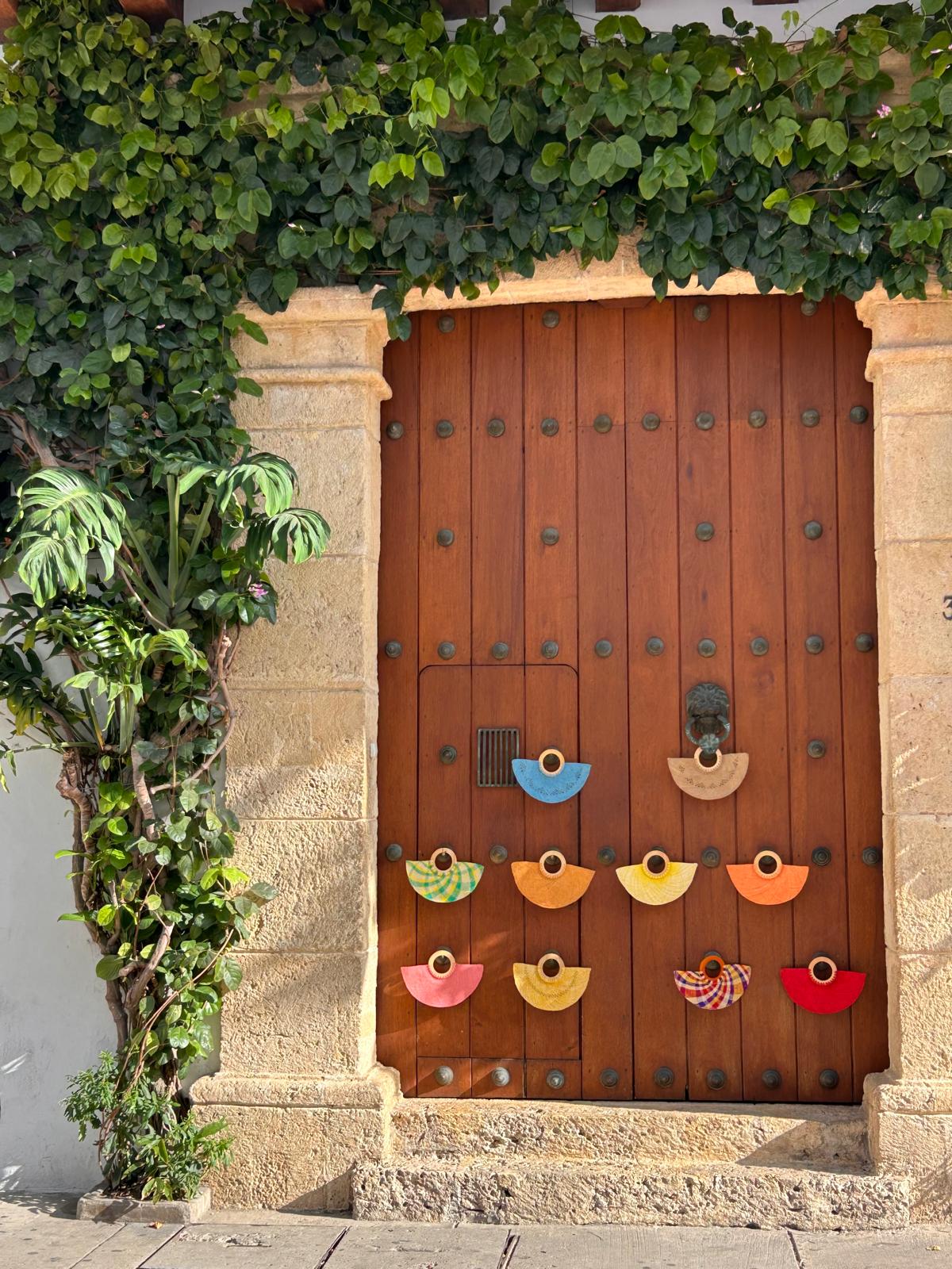 Abanico "Muiscas" vino