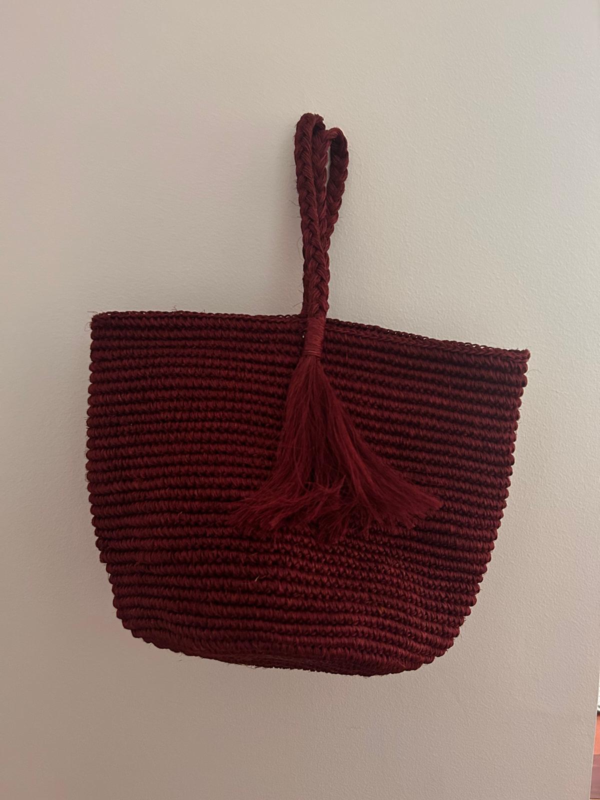 Bolso "Cloe" grande vino