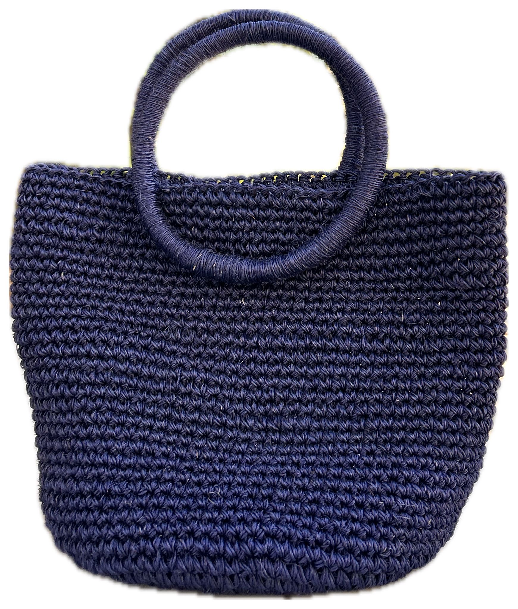 Bolso "Cloe"  grande asa redonda azul Klein