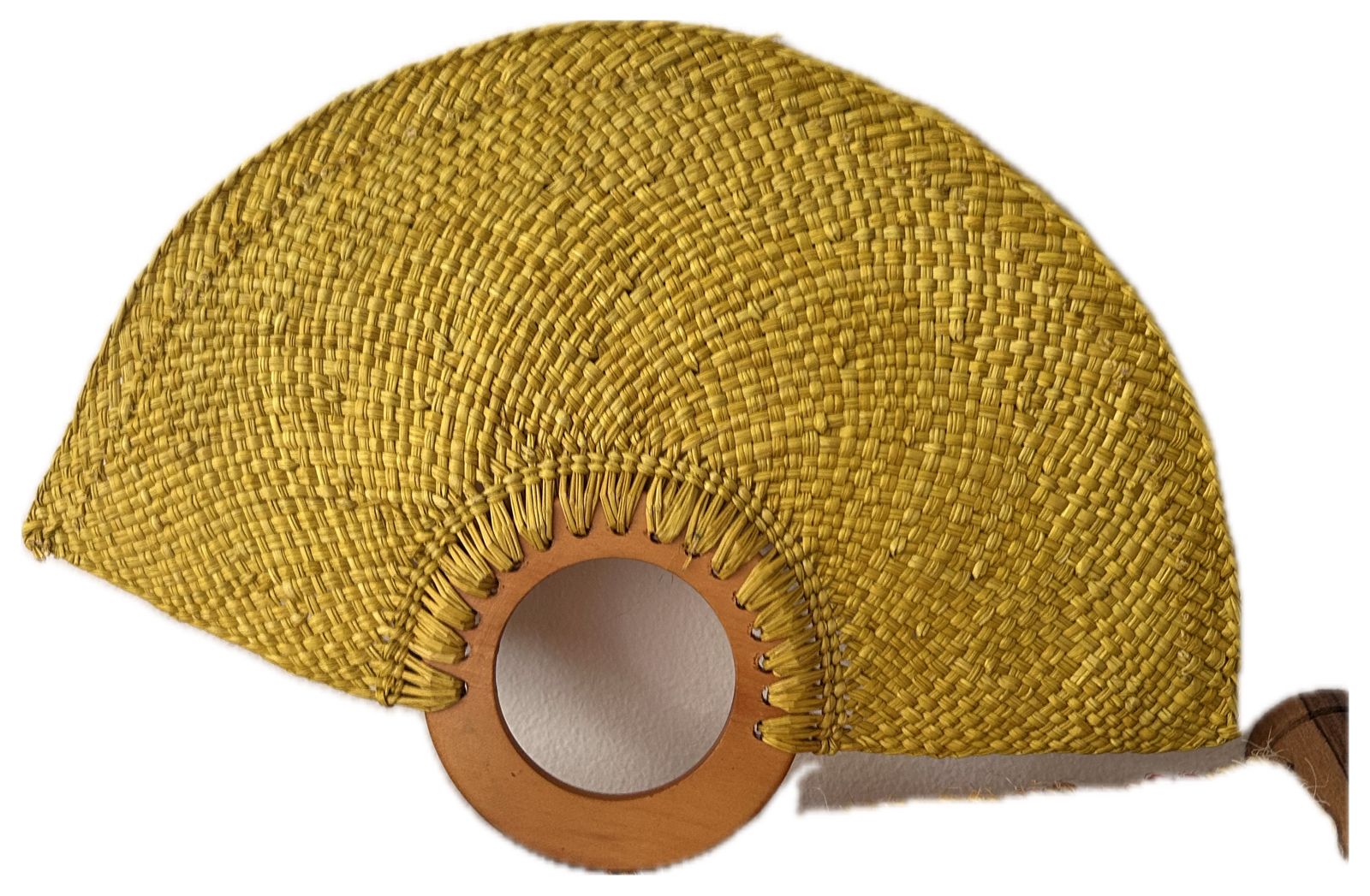 Abanico "Muiscas" aceituna