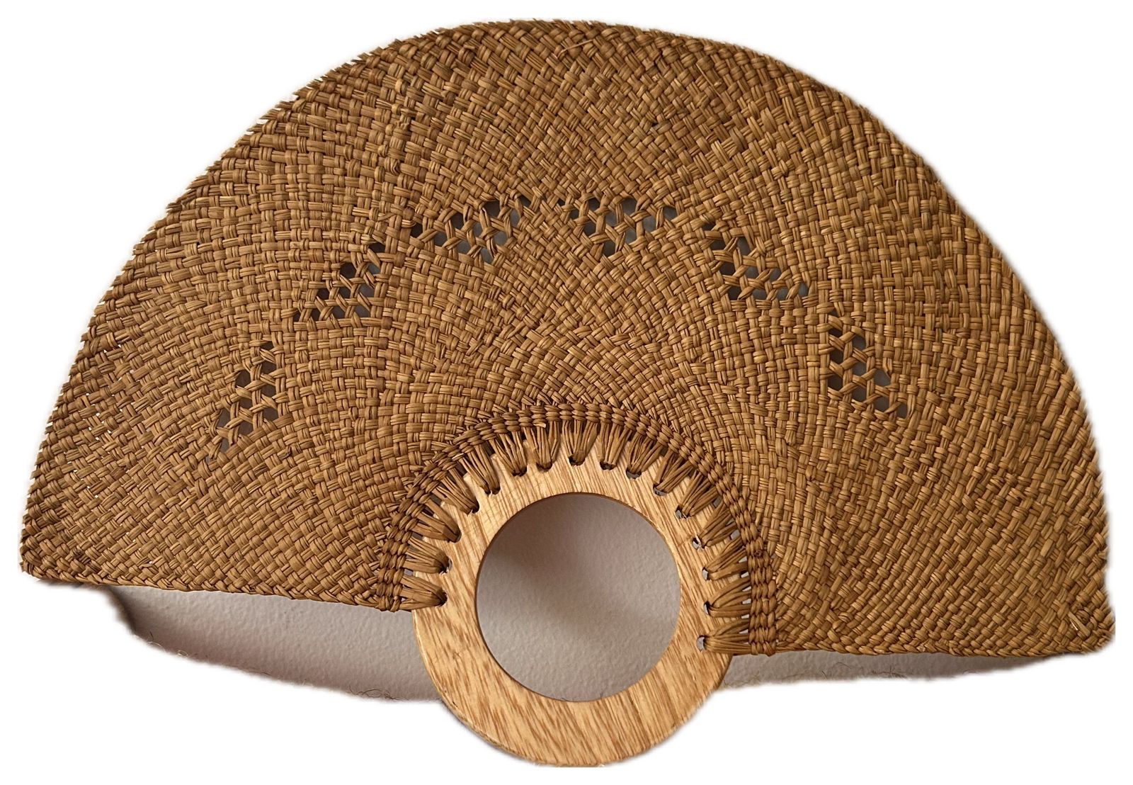 Abanico "Muiscas" sand cenefa