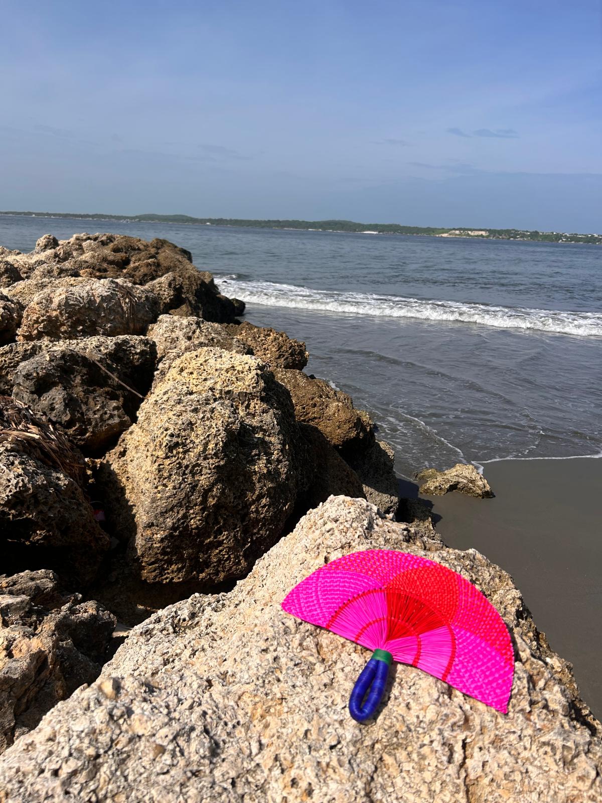 Abanico "Tunja" fucsia