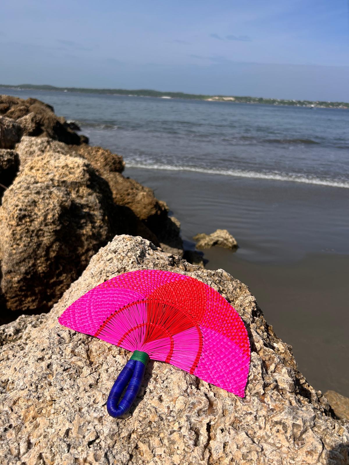 Abanico "Tunja" fucsia