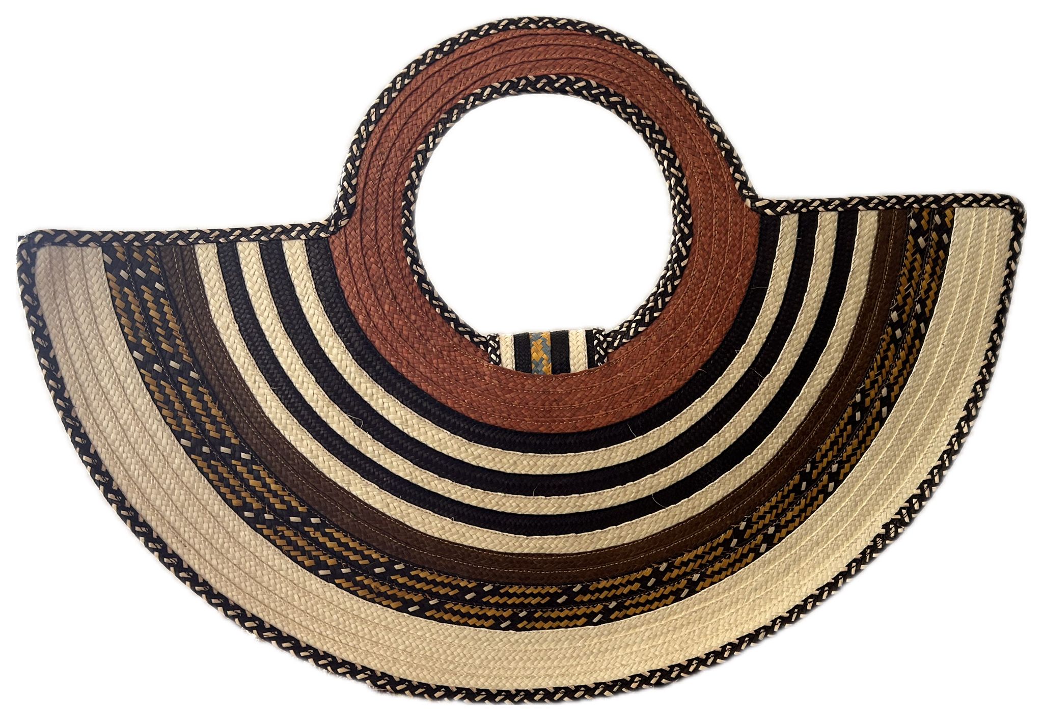 Bolso "Guatapé" fresón con asa tejida 02