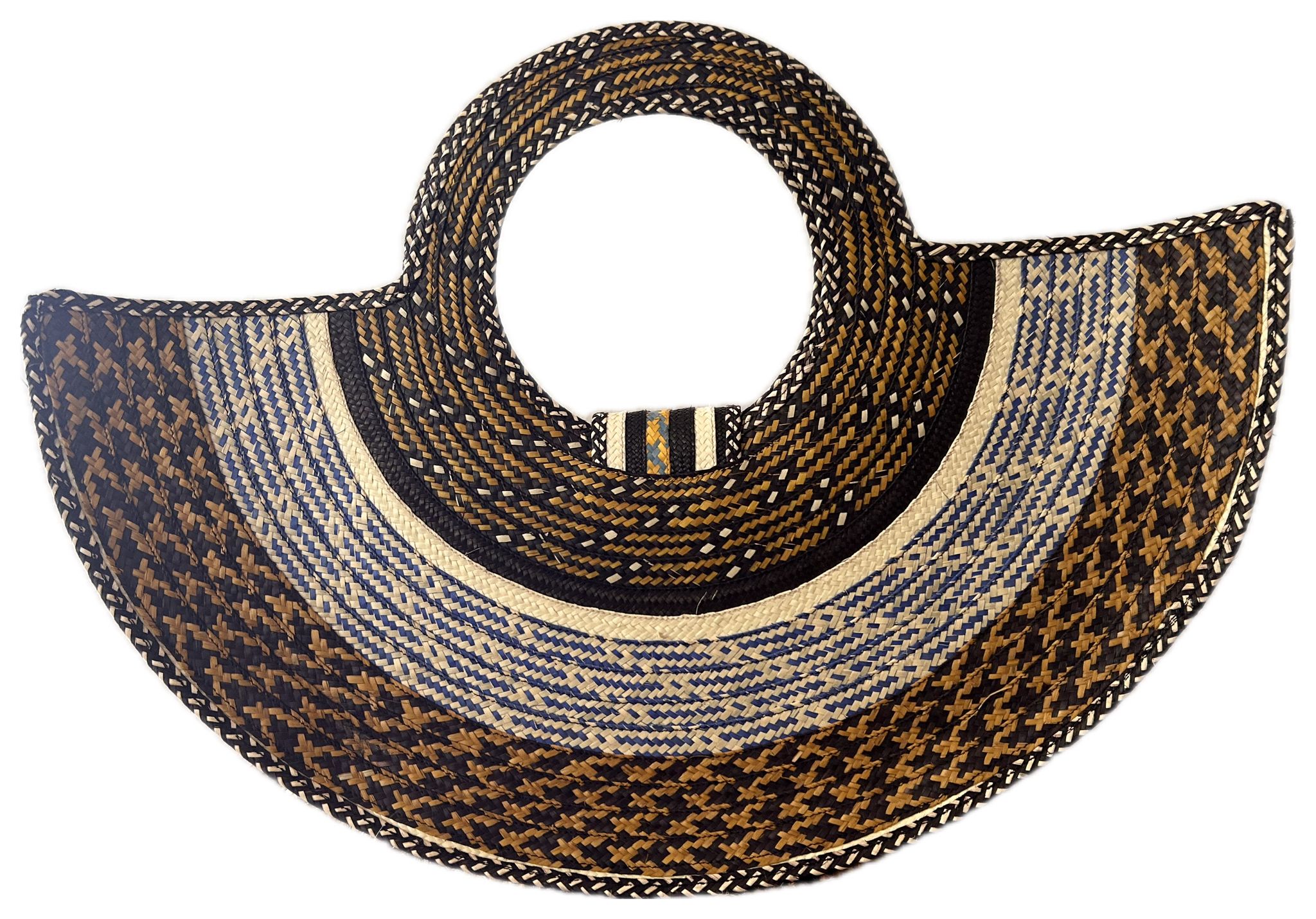 Bolso "Guatapé" fresón con asa tejida 03