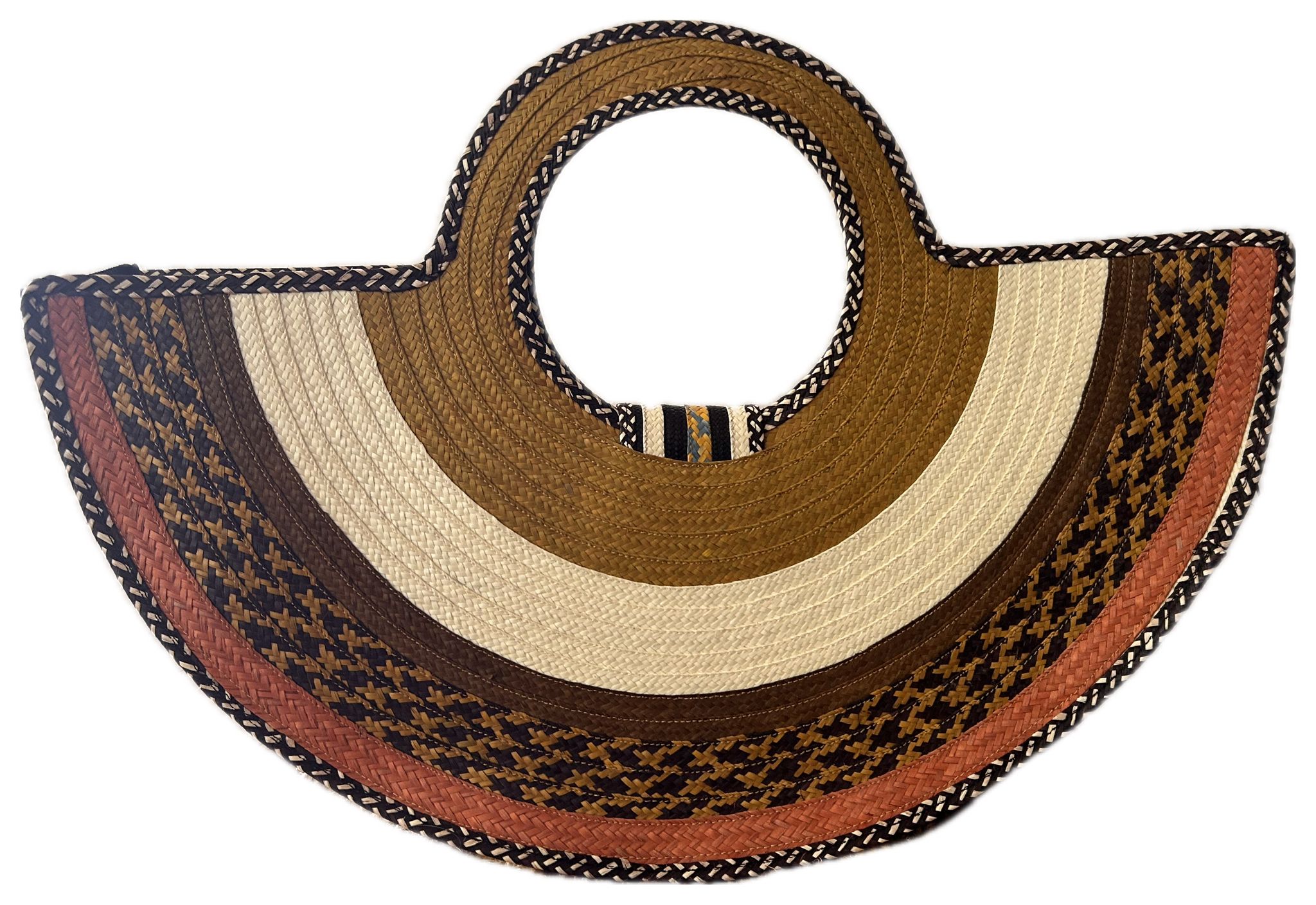 Bolso "Guatapé" fresón con asa tejida 04