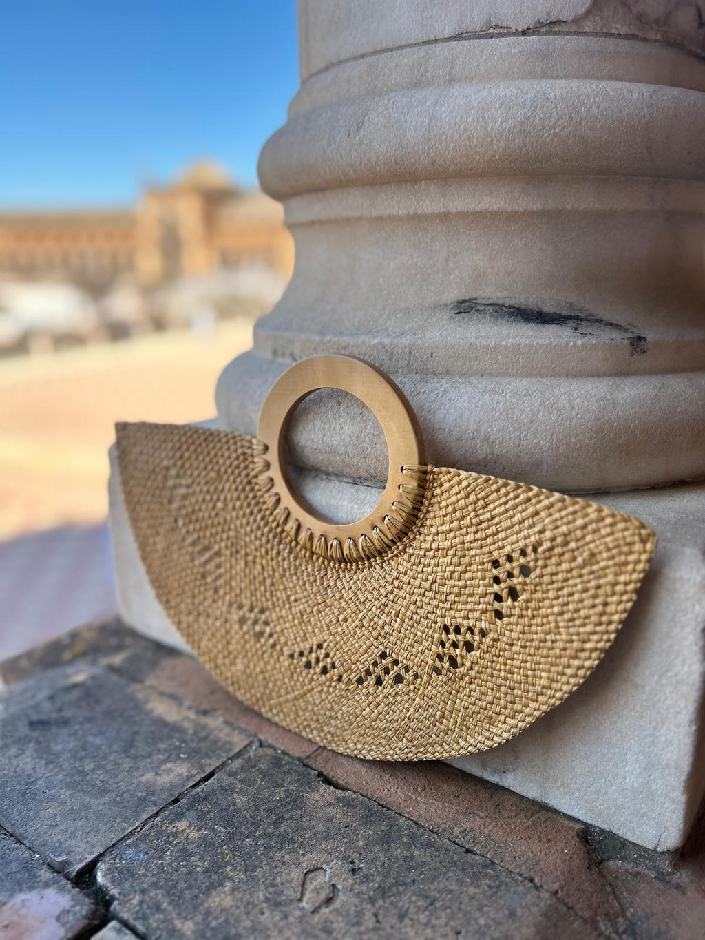 Abanico "Muiscas" arena