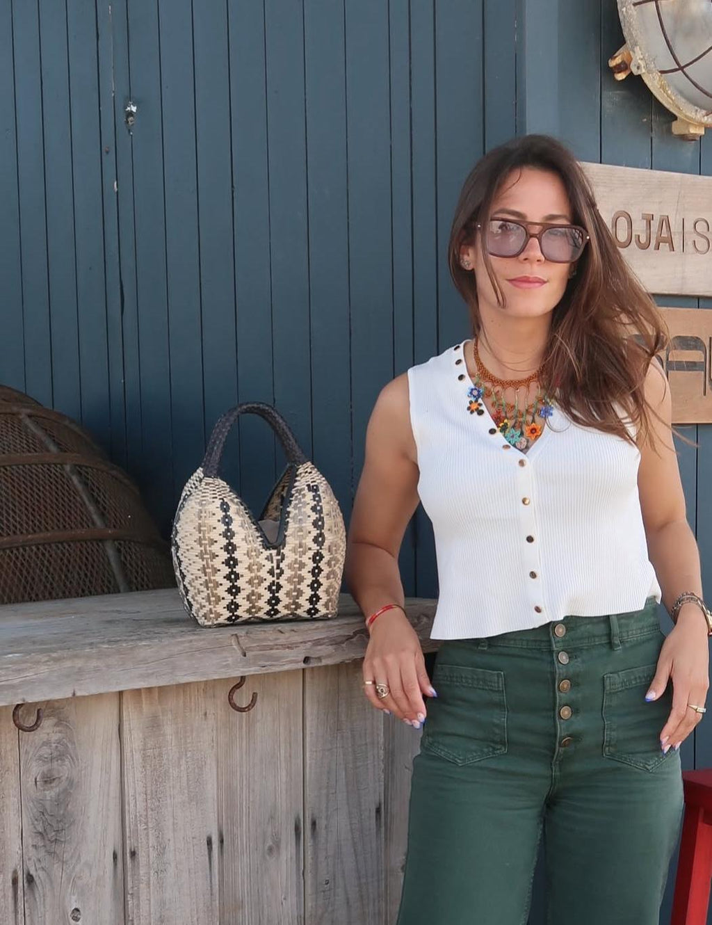 Bolso "Brunita" gris