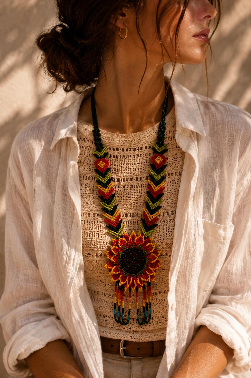 Collar "Girasol II"