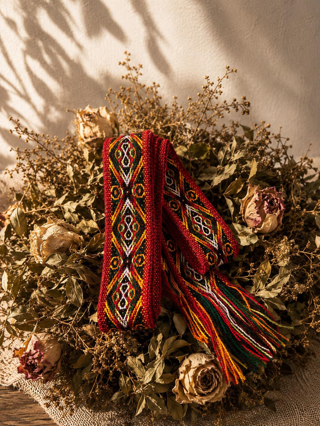 Fajín rojo y amarillo 3 cm