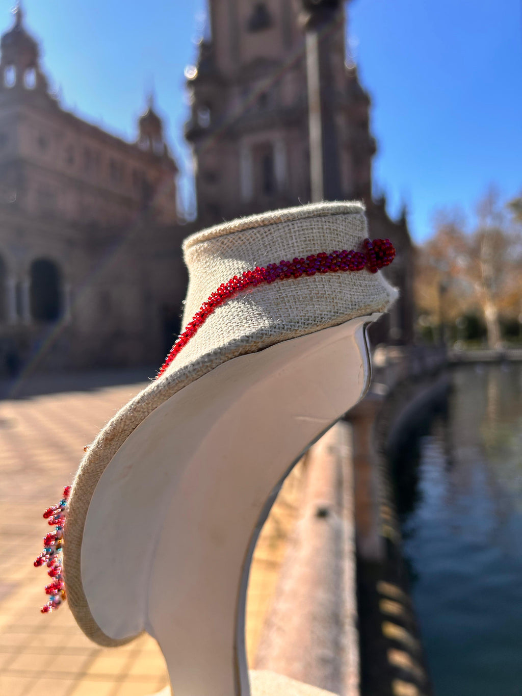 Collar "Cascada de flores" rosa & fucsia.
