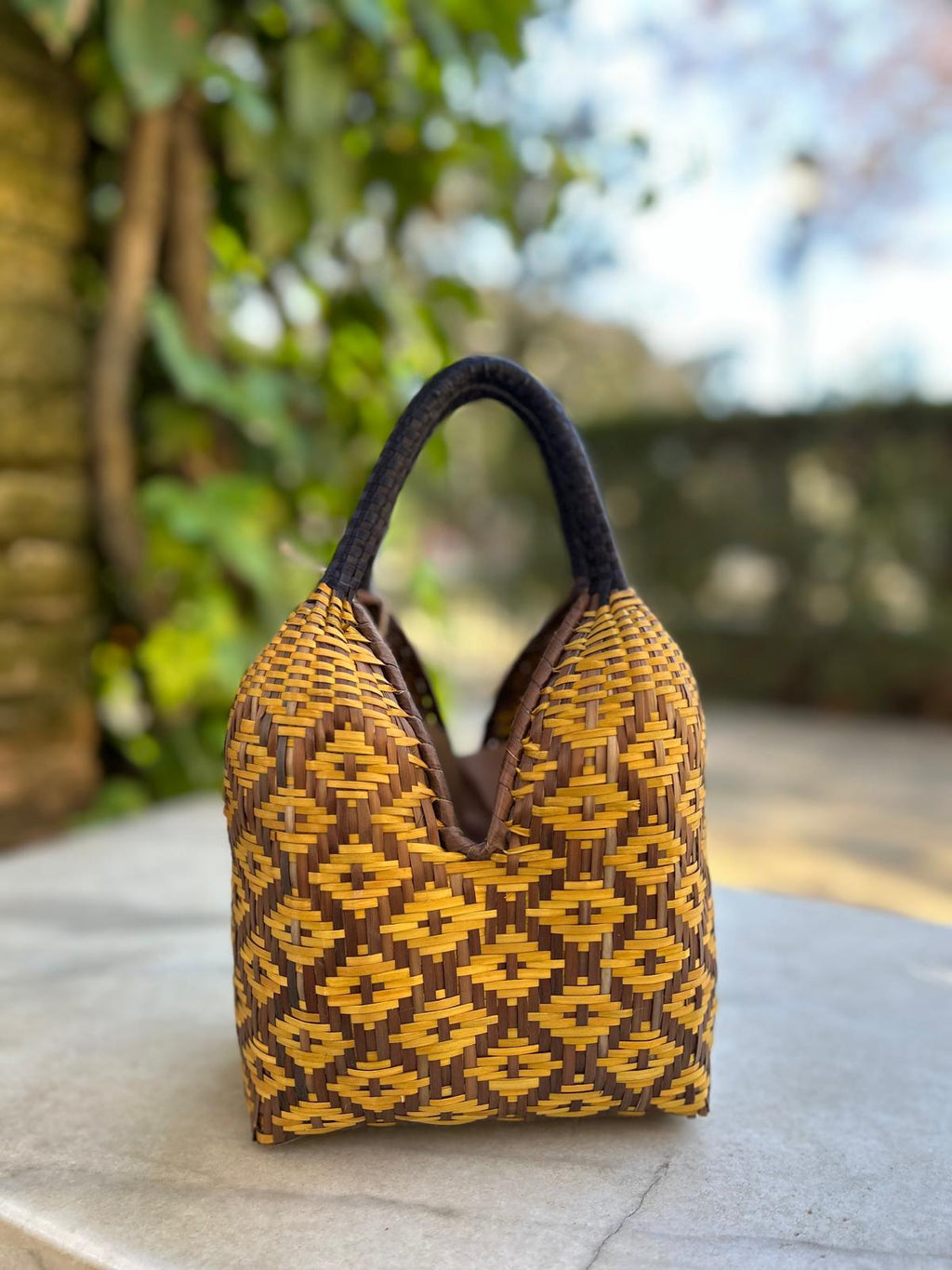 Bolso "Brunita" ocre