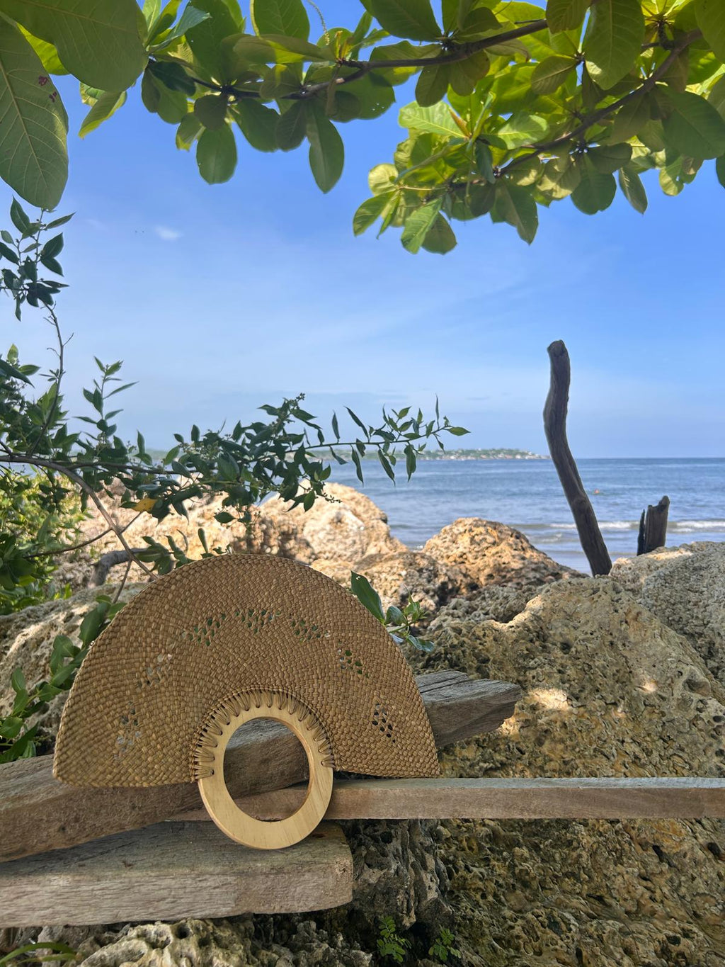 Abanico "Muiscas" arena